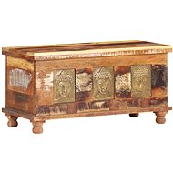 Storage Box Design Buddha 90 x 35 x 45cm Recycled Wood - Storage Box
