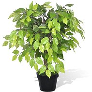 Artificial Dwarf Ficus (Fig Tree) in a Pot 60cm - Artificial Flower