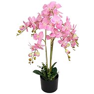 Artificial Orchid Plant with Flowerpot 75cm Pink - Artificial Flower