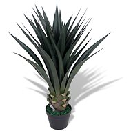 Artificial Yucca Plant with Flowerpot 90cm Green - Artificial Flower