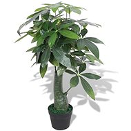 Artificial Pachira Plant with Flowerpot 85cm Green - Artificial Flower