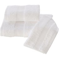 Soft Cotton - Towel and towel set DELUXE, 2 pcs, white - Towel Set