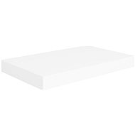 Shumee floating wall mounted white 40×23×3,8 cm MDF, 323805 - Shelf
