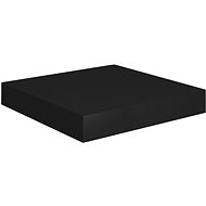 Shumee plovoucí nástěnná černá 23×23,5×3,8 cm MDF, 323823 - Shelf