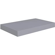 Shumee plovoucí nástěnná šedá 40×23×3,8 cm MDF, 323847 - Shelf