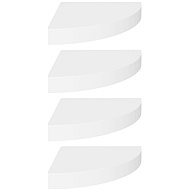 Shumee floating corner 4 pcs white 25×25×3,8 cm MDF, 323897 - Shelf