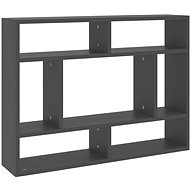 Shumee nástěnná šedá 75×16×55 cm dřevotříska, 803004 - Shelf
