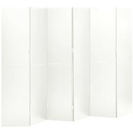 Shumee 6dílný 2 ks  bílá 240×180 cm ocel, 3095200 - Paraván