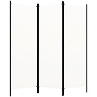Shumee 3-piece cream white 150×180 cm, 320715 - Room Divider