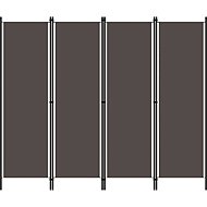 Shumee 4-piece anthracite 200×180 cm, 320721 - Room Divider