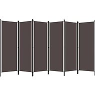 Shumee 6-piece anthracite 300×180 cm, 320729 - Room Divider
