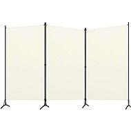 Shumee 3-piece cream white 260×180 cm , 320731 - Room Divider