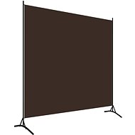 Shumee 1dílný hnědý 175×180 cm, 320736 - Room Divider