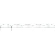 Obloukový plot k jezírku 77,3 × 26 cm zelený - Plot