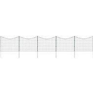 Plot k jezírku s obloučky 77,5 × 64 cm zelený - Plot
