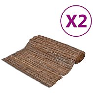 Zahradní ploty z kůry 2 ks 400 × 150 cm - Plot