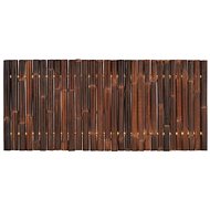 Zahradní plotový dílec bambus 170 × 75 cm tmavě hnědý - Plot
