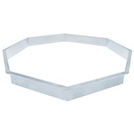 Plot proti slimákům pozinkovaná ocel 131 × 25 cm 3051660 - Plot