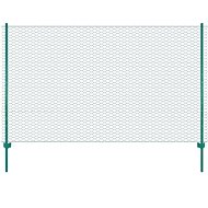Drátěný plot se sloupky ocel 25 × 2 m zelený - Plot