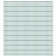 2D zahradní plotový dílec 2,008 × 2,23 m zelený - Plot
