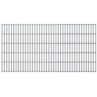 2D zahradní plotový dílec 2,008 × 1,03 m šedý - Plot