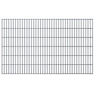 2D zahradní plotový dílec 2,008 × 1,23 m šedý - Plot