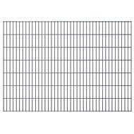 2D zahradní plotový dílec 2,008 × 1,43 m šedý - Plot