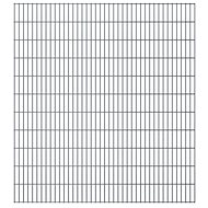 2D zahradní plotový dílec 2,008 × 2,23 m šedý - Plot