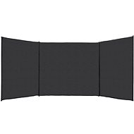Protivětrná clona HDPE 150 × 450 cm antracitová - Zástěna