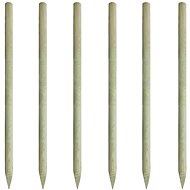 Dřevěné kůly plotové 6 ks dřevo 200 cm - Plot