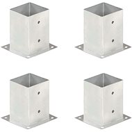 Post foot 4 pcs galvanized metal 101 mm - Fence Strut
