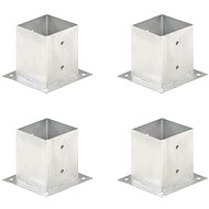 Post foot 4 pcs galvanized metal 121 mm - Fence Strut