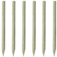 Dřevěné kůly plotové 6 ks dřevo 150 cm - Plot