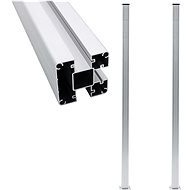 Plotové sloupky 2 ks hliník 185 cm - Plot