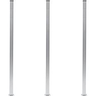 Plotové sloupky 3 ks hliník 185 cm - Plot