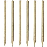 Plotové sloupky 6 ks dřevo 170 cm - Plot