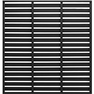 Plotový dílec WPC 170 × 180 cm černý - Plotové dílce