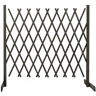 Garden Trellis Fence Grey 180 × 100cm Solid Fir - Wooden Fence