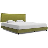 Bed frame green textile 160x200 cm - Bed Frame