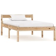 Bed frame solid pine wood 90x200 cm - Bed Frame