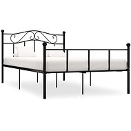 Bed frame black metal 140x200 cm - Bed Frame