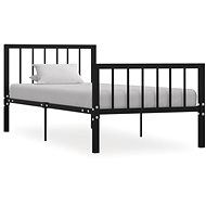 Bed frame black metal 100x200 cm - Bed Frame