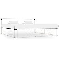 Bed frame white metal 180x200 cm - Bed Frame