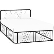 Bed frame black metal 120x200 cm - Bed Frame