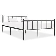 Bed frame gray metal 180x200 cm - Bed Frame