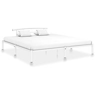 Bed frame white metal 180x200 cm - Bed Frame