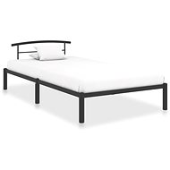 Bed frame black metal 100x200 cm - Bed Frame