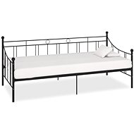Daybed frame black metal 90x200 cm - Bed