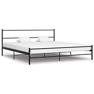 Bed frame black metal 180x200 cm - Bed