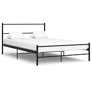 Bed frame black metal 120x200 cm - Bed